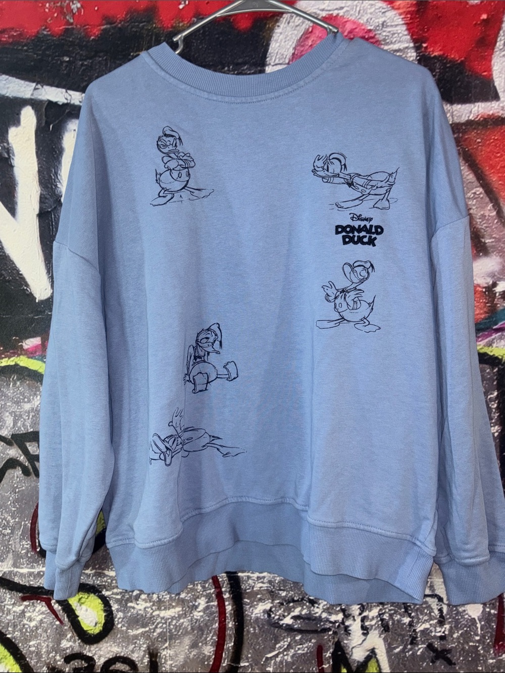 Donald Duck sweatshirt, size medium